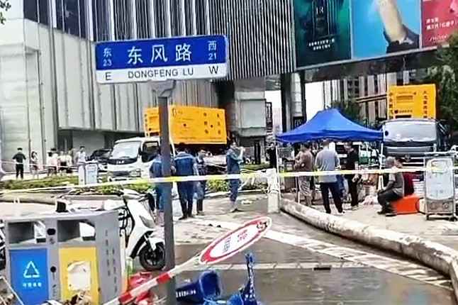 开云手机官方网站-开云online(中国)排涝突击队在排涝现场